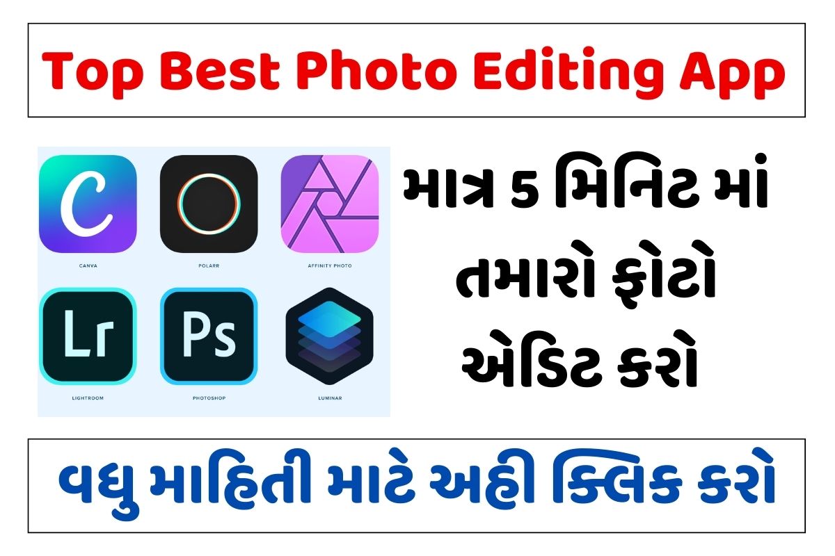 Top Best Photo Editing App
