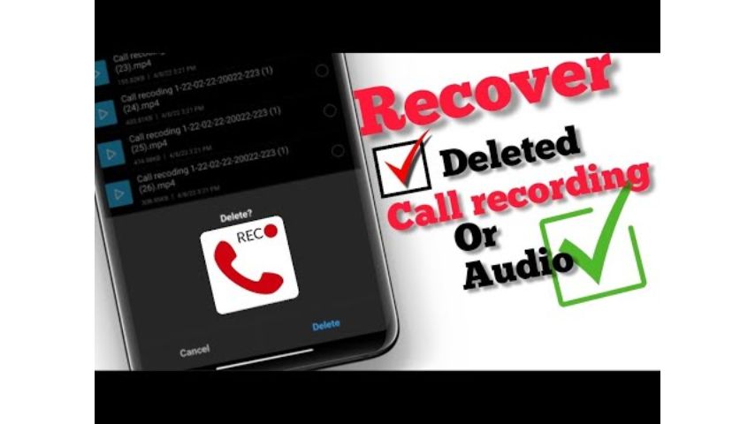 Delete થાયેલા Call Recording પાછા કેવી રીતે લાવવા | How to Get Deleted Call Recording Back